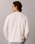 Sweat com Logo - Bege