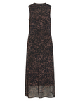 Vestido Animal Print - Castanho