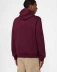 Hoodie Bordada - Bordo