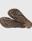 Havaianas Slim Animal Print - Castanho