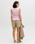 Top de Linho - Rosa