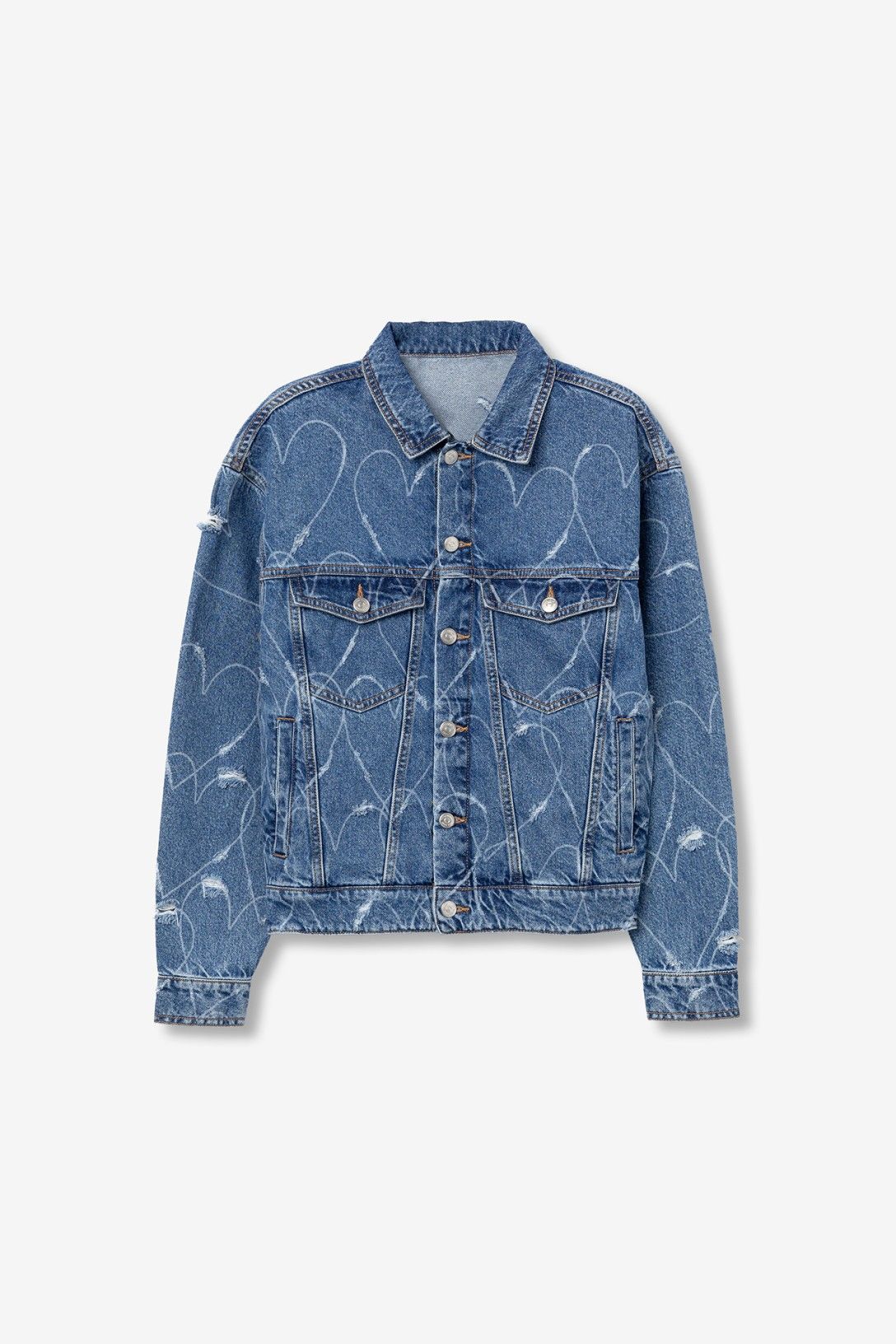 Casaco Denim - Azul Médio