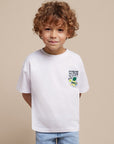 T-shirt com Estampado - Branco