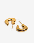 Brincos Coração - Dourado