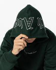 Hoodie com Estampado - Verde