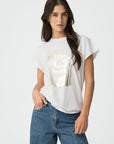 T-shirt com Estampado - Branco