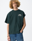 T-shirt com Estampado Traseiro - Verde