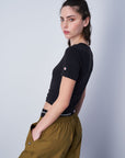 Top Cropped - Preto