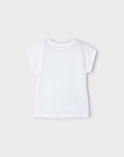 T-shirt com Crochê - Branco