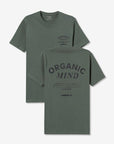 T-shirt com Estampado Traseiro - Verde