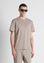 T-shirt com Logo - Bege