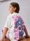 T-shirt com Estampado Traseiro - Branco