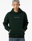 Hoodie com Estampado - Verde