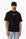 T-shirt com Estampado Traseiro - Preto