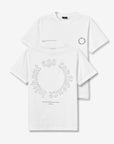 T-shirt com Estampado Traseiro - Branco