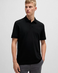 Polo Bordado - Preto