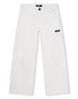 Calças Wide Leg - Branco