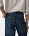 Jeans Austin Straight Fit - Azul Escuro