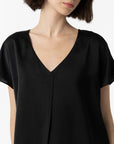 Blusa de Manga curta - Preto