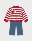 Conjunto de 2 Peças - Vermelho