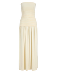 Vestido Bandeau - Amarelo