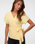 Top Assimétrico - Amarelo