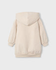 Vestido com Capuz - Bege