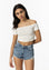 Top Cropped - Branco