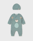 Babygrow com Gorro - Verde água