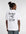 T-shirt com Estampado Traseiro - Branco