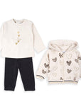 Conjunto de 3 Peças - Bege