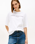 T-shirt com Logo - Branco