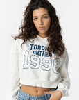 Hoodie Estampado - Branco