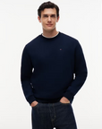 Sweat com Logo - Marinho