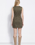 Vestido de Camurça - Verde