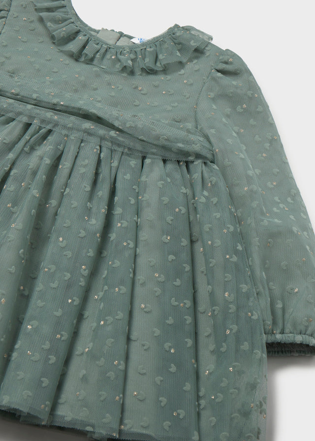 Vestido de Tule - Verde água