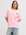T-shirt com Estampado Traseiro - Rosa