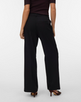 Calças Wide Leg - Preto
