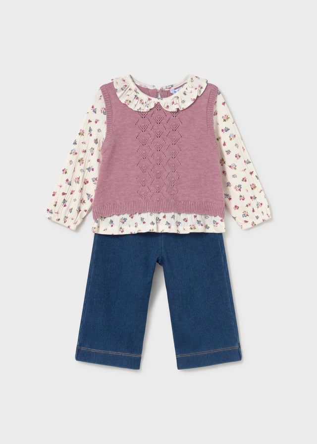 2-Piece Set - Pink