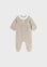 Babygrow de Veludo - Bege