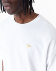 T-shirt com Estampado Traseiro - Branco