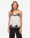 Blusa de encaje - Blanco roto