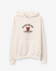Hoodie com Estampado Traseiro - Crú