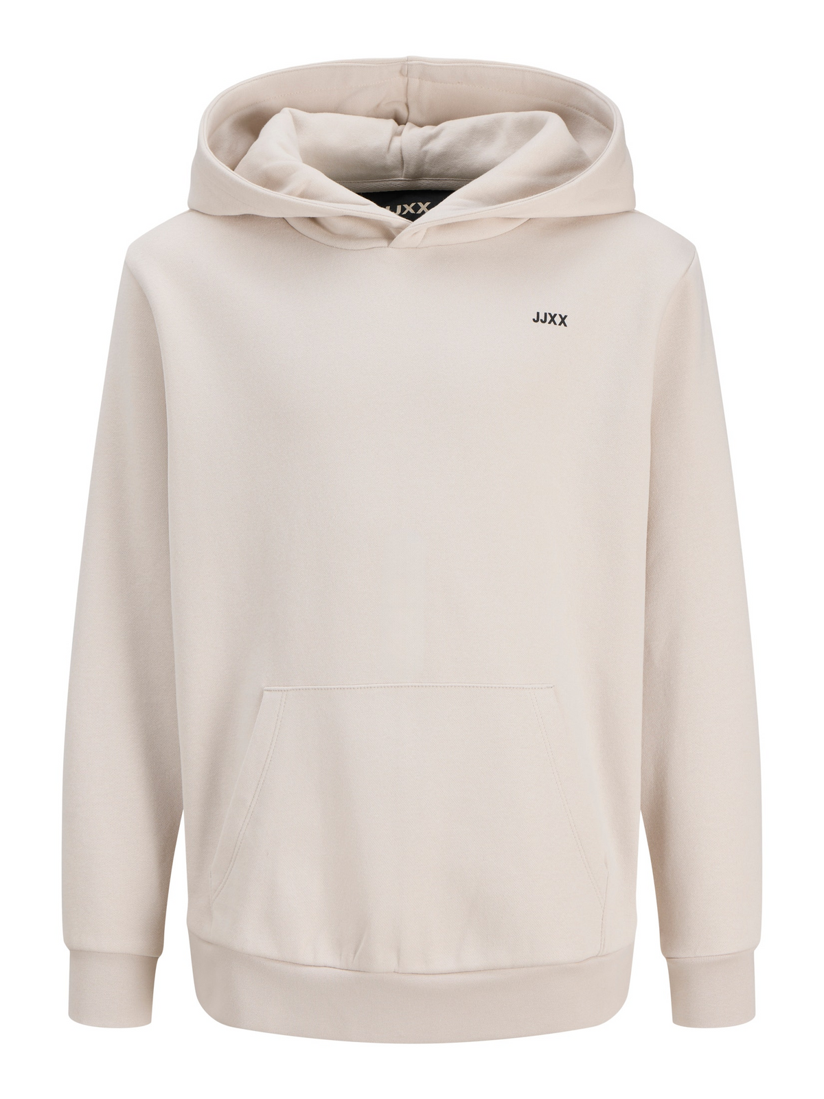 Hoodie com Logo - Bege