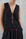 Top com Atilhos - Preto