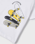 T-shirt com Estampado - Branco