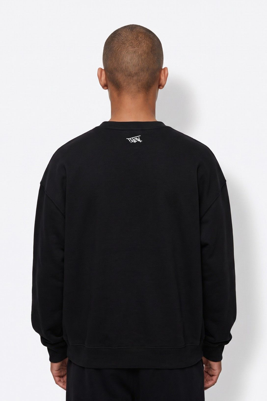 Sweat com Logo - Preto