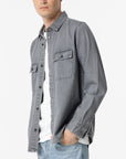 Camisa Denim - Cinza