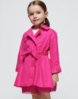 Gabardine com Cinto - Fuschia