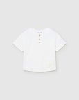 T-shirt Combinada - Branco